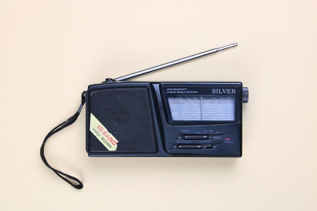 a pocket radio