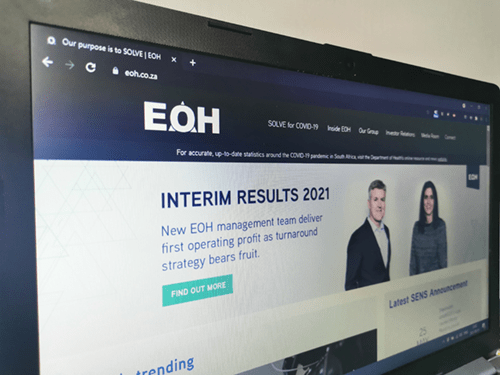 EOH web page