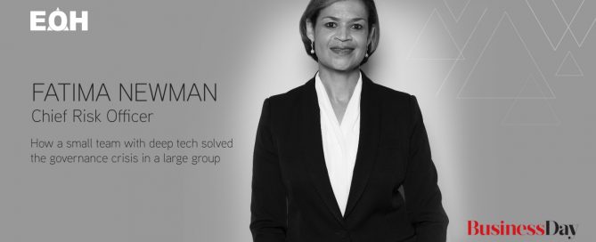 CRO (chief risk officer ) - Fatima Newman