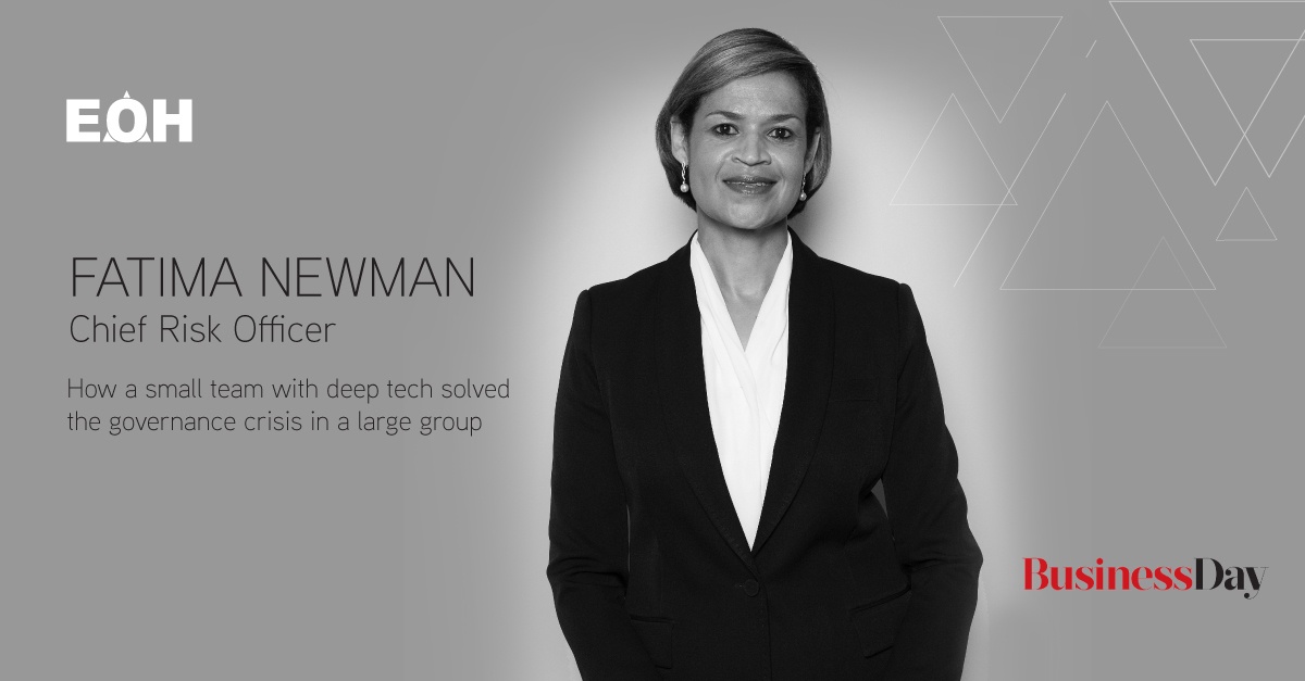 CRO (chief risk officer ) - Fatima Newman